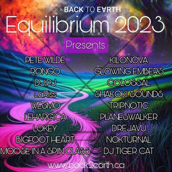 Equilibrium 2023 Lineup
