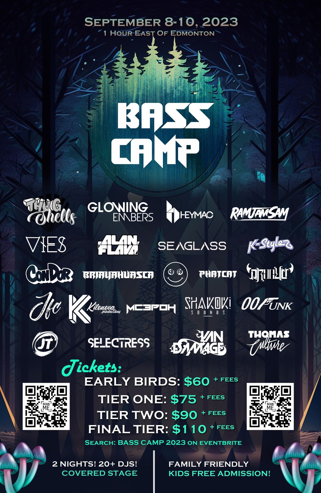 Bass Camp Lineup